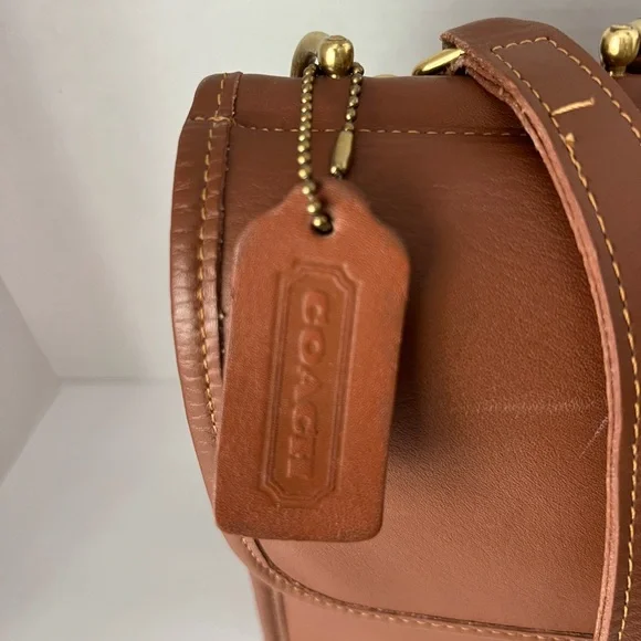 Coach vintage willis #9927 Tan Leather Bag - Picture 5 of 16